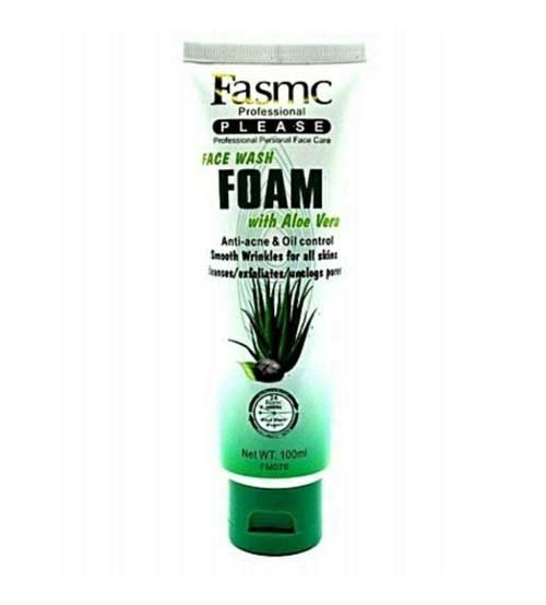 Fasmc Face Wash Foam With Aloe Vera 100ml